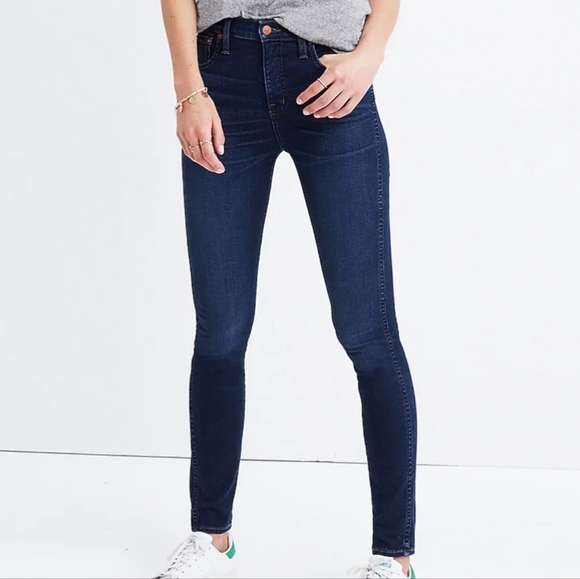 Madewell 10" High Rise Skinny Jean - Picture 8 of 8
